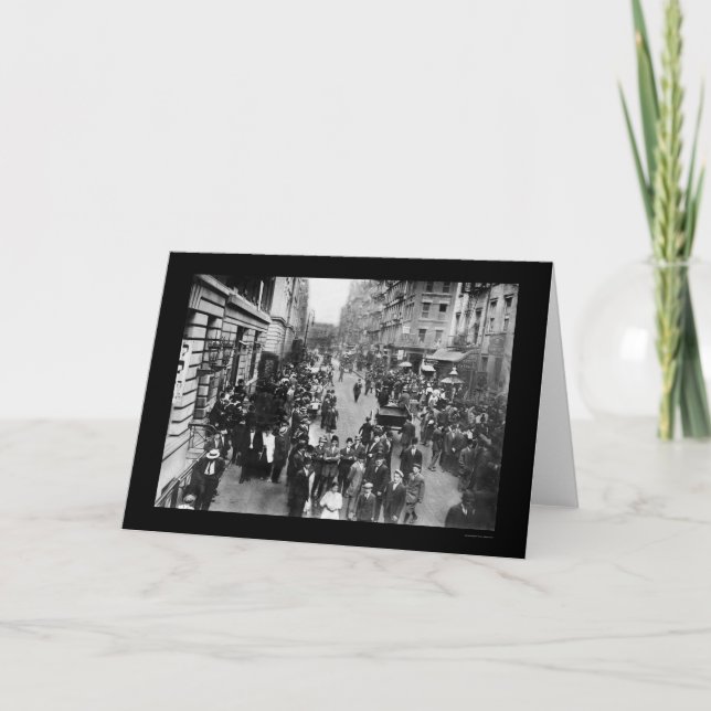 Tarjeta Festiva Diversión judía del Año Nuevo en el lado oriental (Anverso)