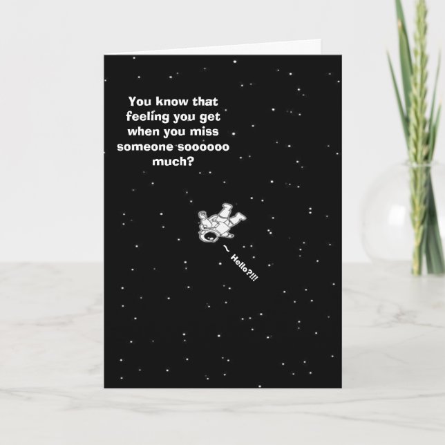 Tarjeta Festiva Divertida Cosa Perdida Sin Que Te Perdas La Tarjet (Anverso)