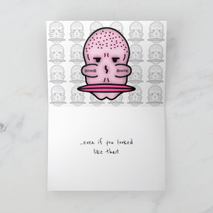 Tarjeta Festiva Divertida declaración romántica de amor