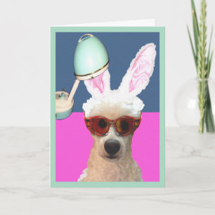 Tarjeta Festiva Divertido canto de Pascua que lo revuelve la tarje