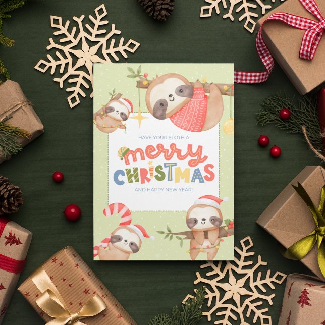 Tarjeta Festiva Divertido divertido trendy Merry Christmas Slots (Subido por el creador)