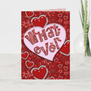 Tarjeta Festiva Divertido lo que sea, hazme un sándwich.