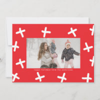 Diviértete con Foto de Borde Moderno Rojo y Blanco