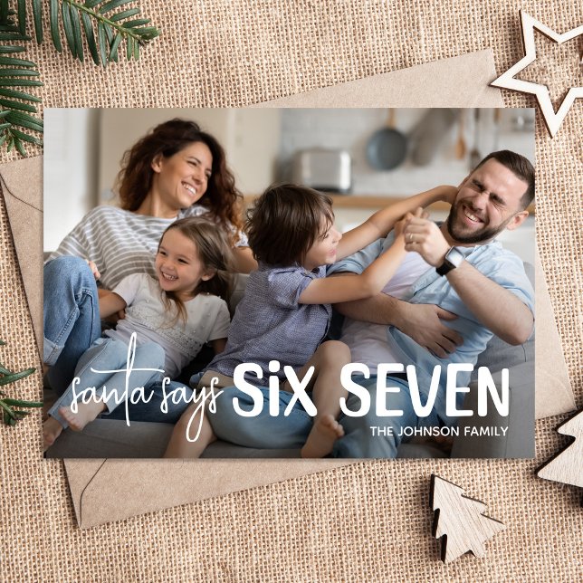 Tarjeta Festiva Diviértete Santa Dice 67 Foto Vacaciones (Subido por el creador)