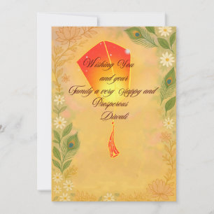 Tarjeta Festiva Diwali 