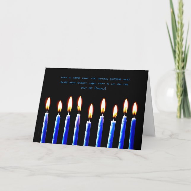 Tarjeta Festiva Diwali 3 (Anverso)