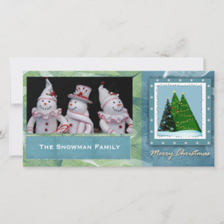 Tarjeta Festiva DIY Christmas Tree Personalizada Photo Card