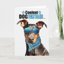 Doberman Pinscher Dog Coolest Dad Day