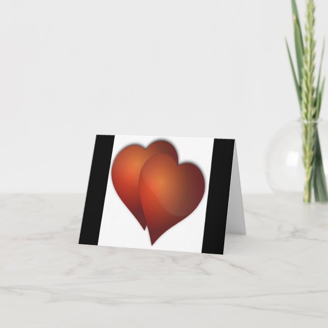 TARJETA FESTIVA DOBLE AMOR (Anverso)