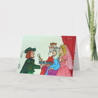 Tarjeta Festiva Doce días de Navidades