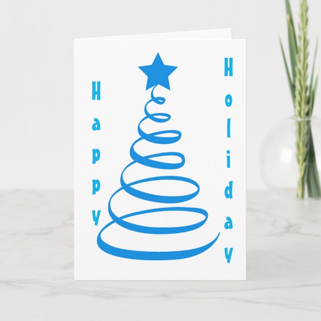 TARJETA FESTIVA **DOCTOR** ***FELIZ FESTIVIDAD PARA USTED*** (Anverso)