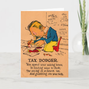 Tarjeta Festiva Dodger fiscal vinagre valentina de los años 1930