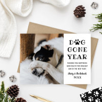 Dog Gone Gone Year Graciosa Foto de Black White Ma