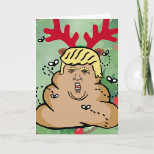 Tarjeta Festiva donald trump, reno