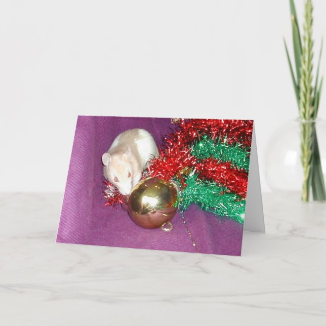 Tarjeta Festiva Doppler's bauble (Anverso)