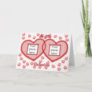 Tarjeta Festiva Dos corazones
