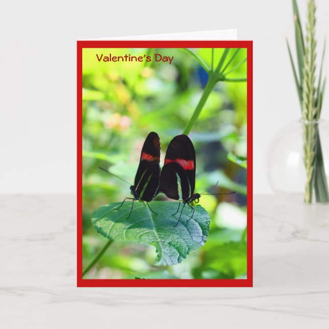 Tarjeta Festiva Dos corazones golpean como uno. (Anverso)