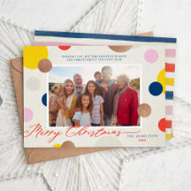 Dottie Merry Christmas Family Photo