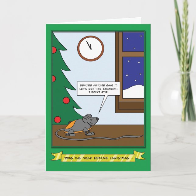 Tarjeta Festiva Double Clicked Christmas Card! (Anverso)