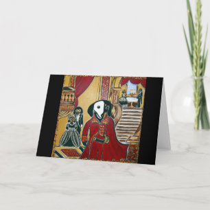 TARJETA FESTIVA DOXIE DE DISFRAZ