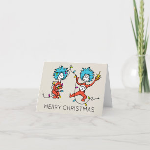 Tarjeta Festiva Dr. Seuss   Grinch   Cosa Uno Cosa Dos Bailando