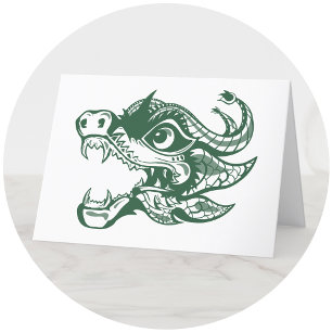Tarjeta Festiva dragón