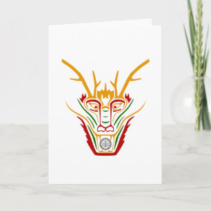 Tarjeta Festiva Dragón