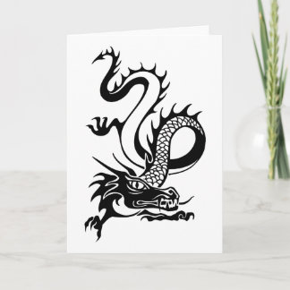 Tarjeta Festiva Dragón chino (13)