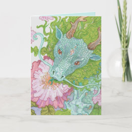 Tarjeta Festiva Dragón de néctar
