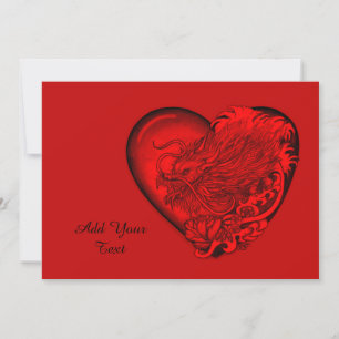 Tarjeta Festiva Dragon Heart