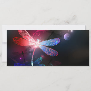 Tarjeta Festiva Dragón rojo