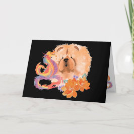 Tarjeta Festiva DRAGON-TALEZ Chow Art Card Año del Dragón