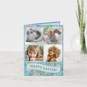 Tarjeta Festiva Dragonflies Garden mutado foto pascua