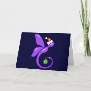 Tarjeta Festiva Dragonfly de Xmas Smooth