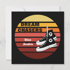 Tarjeta Festiva Dream Chasers Wear Sneakers
