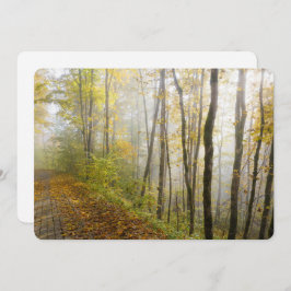 Tarjeta Festiva Dreamy autumn park