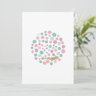Tarjeta Festiva 'DreamyPastels'