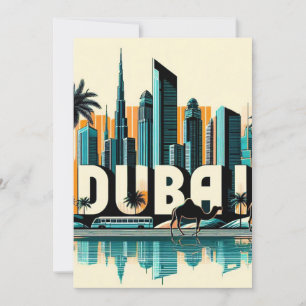 Tarjeta Festiva Dubai