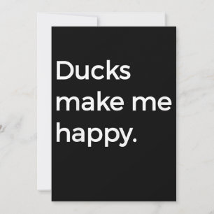 Tarjeta Festiva Duck Love I Love Mascota Ducks Duck Farmer