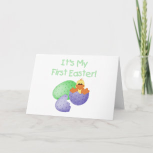 TARJETA FESTIVA DUCKIEFIRSTEASTER