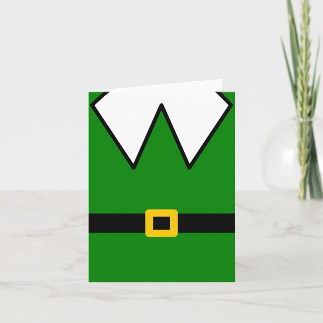 Tarjeta Festiva Duende (Anverso)