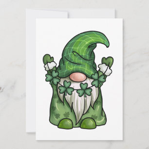 Tarjeta Festiva Duende del Día de San Patricio