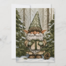 Tarjeta Festiva Duende que regala