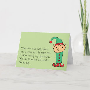 Tarjeta Festiva Duende reacio