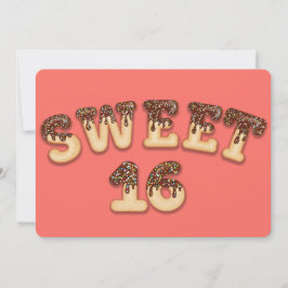 Tarjeta Festiva Dulce 16