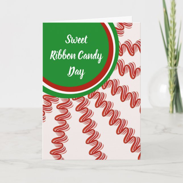 Tarjeta Festiva Dulce Cinta Dulce Día del Velo 21 de diciembre Nav (Anverso)