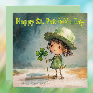 Tarjeta Festiva Dulce Día de San Patricio