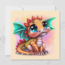 Dulce Kawaii Baby Dragon