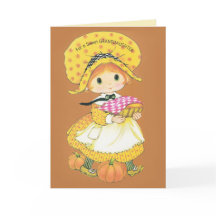 Dulce nieta Acción de Gracias