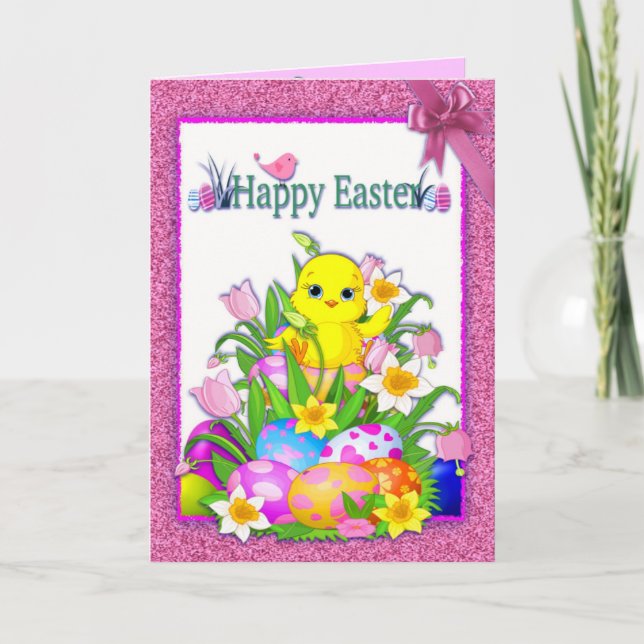 Tarjeta Festiva Dulce Pascua (Anverso)